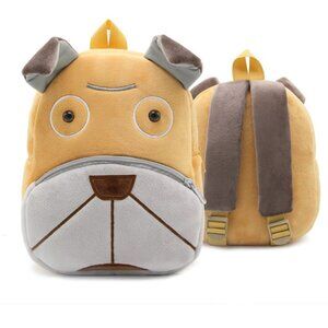 Cute Animal Plush Backpack for Toddlers Kids Gift Bag ( shar pei )